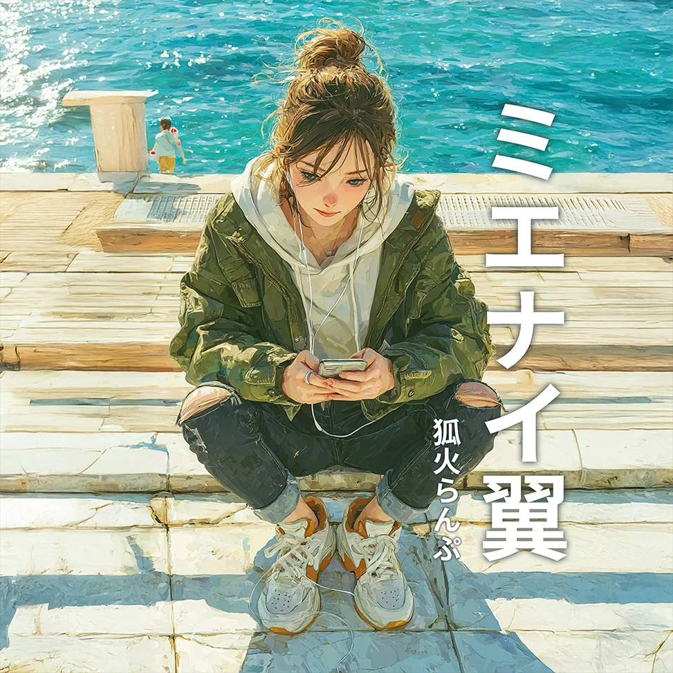 狐火らんぷ｜ミエナイ翼 Album Cover